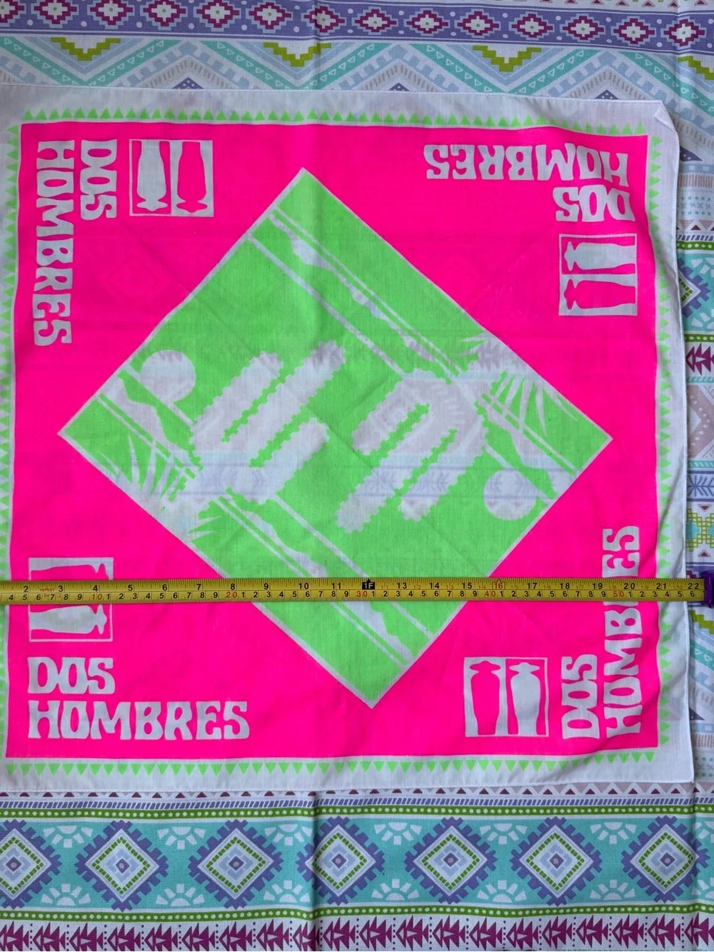 Dos Hombres Cactus Tequila Bandana 🌵🥃